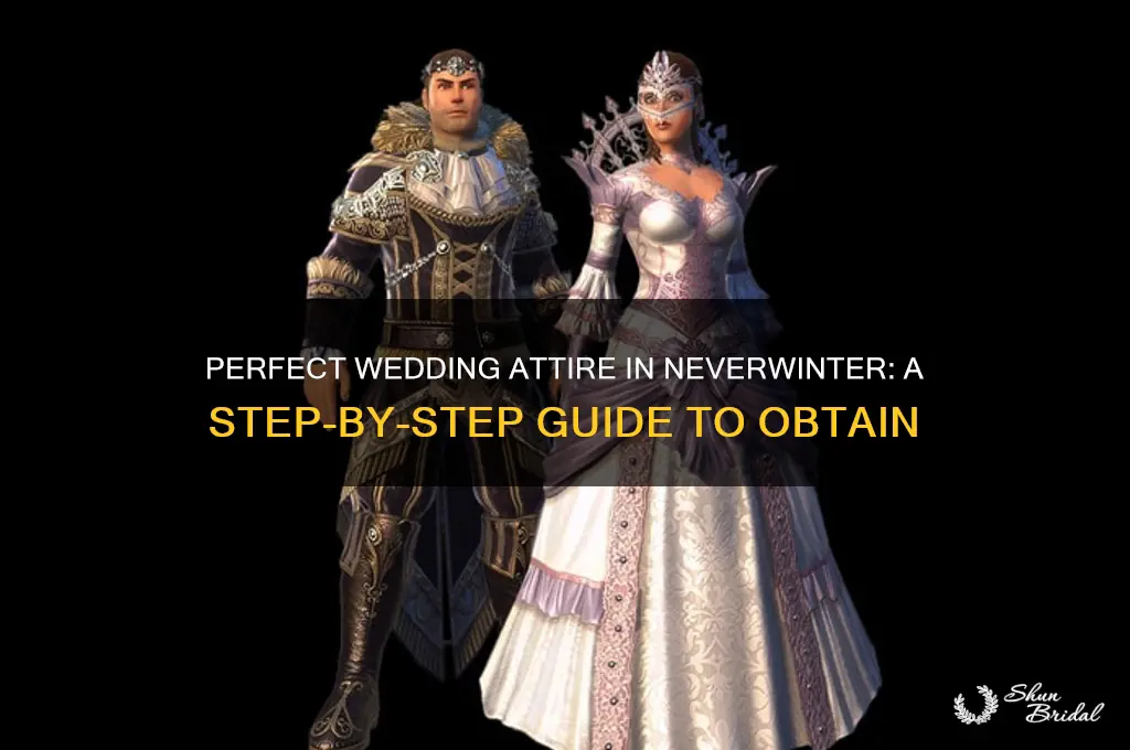 how to obtain wedding attire neverwinter