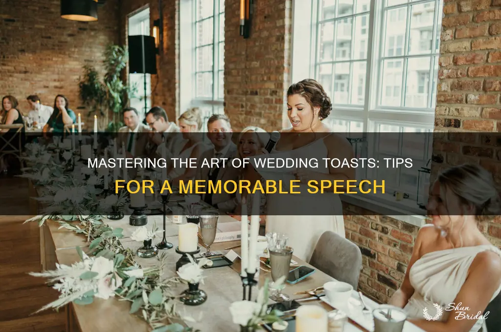 how to offer a toast at a wedding
