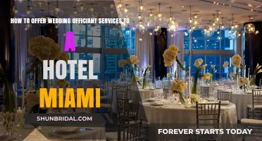 Expand Your Wedding Officiant Business: Partnering with Miami Hotels