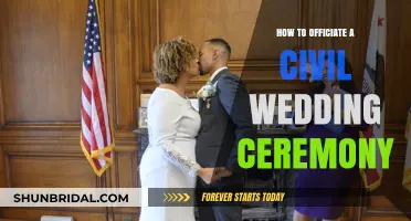 Mastering the Art of Officiating a Civil Wedding Ceremony
