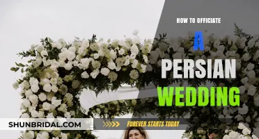 A Step-by-Step Guide to Officiating a Traditional Persian Wedding
