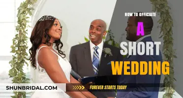 Quick & Meaningful: A Guide to Officiating Short Weddings