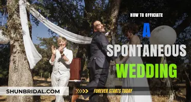 Spontaneous Vows: A Quick Guide to Officiating Impromptu Weddings