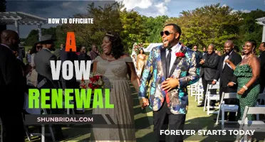 A Guide to Officiating a Meaningful Vow Renewal Ceremony