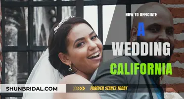 How to Officiate a Wedding in California: A Step-by-Step Guide