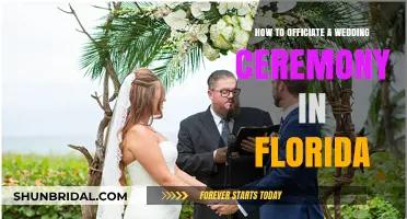 Officiating a Florida Wedding: A Step-by-Step Guide to Success