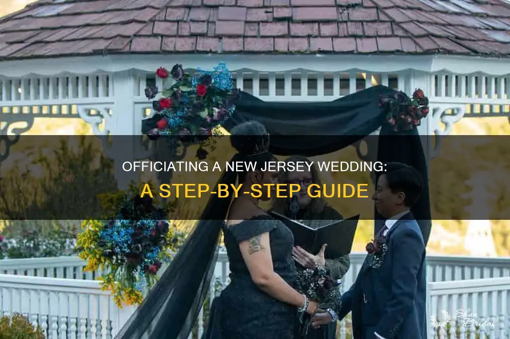 how to officiate a wedding ceremony in nj