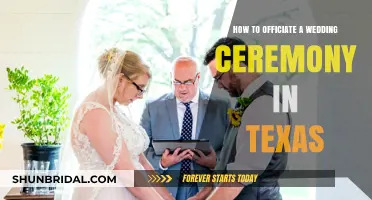 Texas Wedding Officiant Guide: Steps to Legally Marry Couples