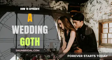 Goth Wedding Officiant Guide: Dark Romance Ceremony Tips