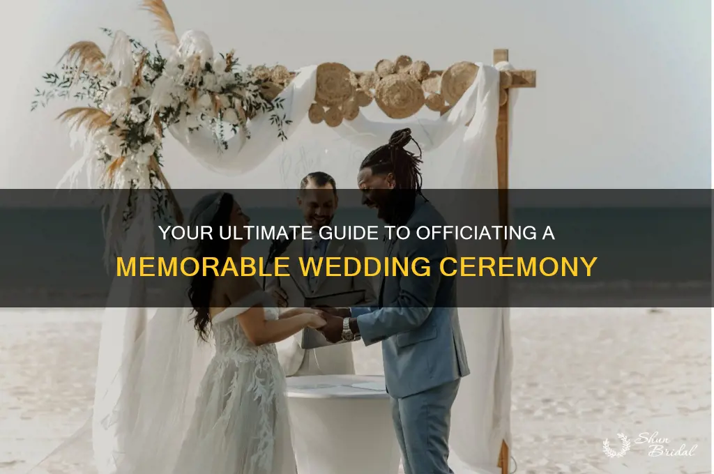 how to officiate a wedding guide
