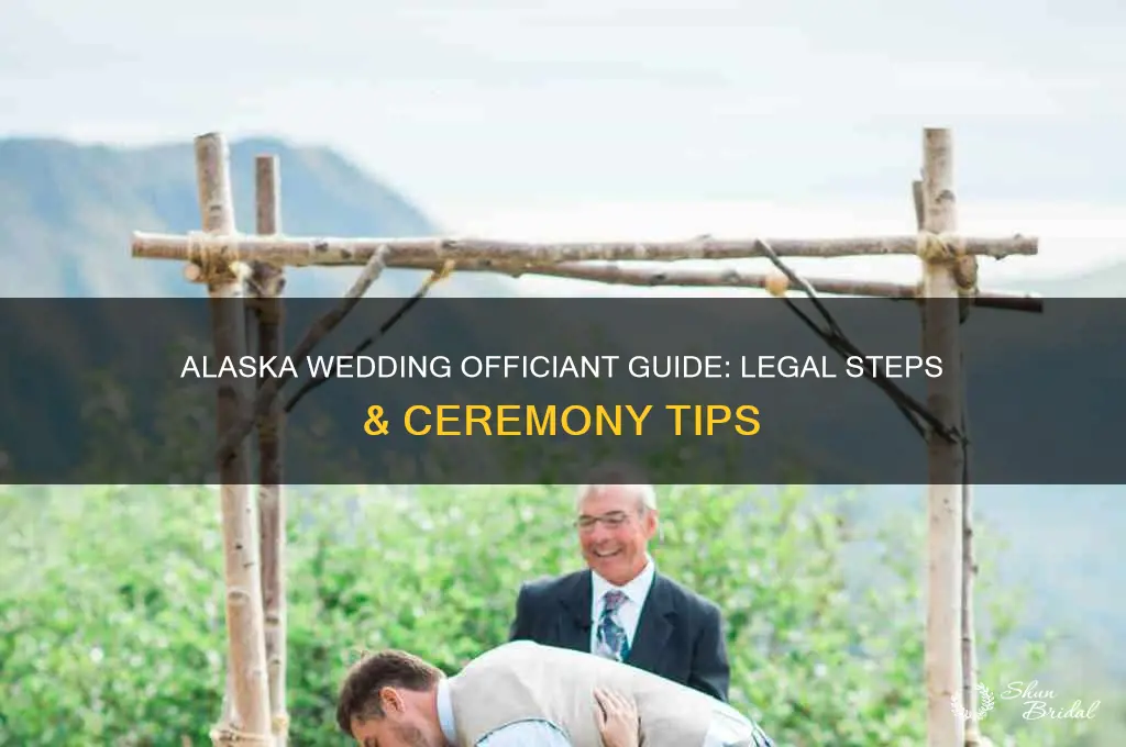 how to officiate a wedding in alaska