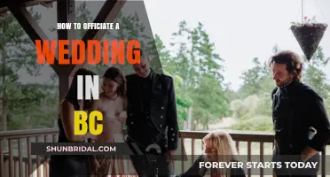 Officiating a BC Wedding: A Step-by-Step Guide to Success