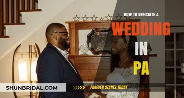 How to Officiate a Wedding in Pennsylvania: A Complete Guide