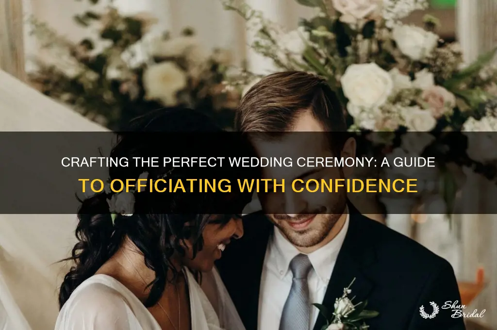 how to officiate a wedding script