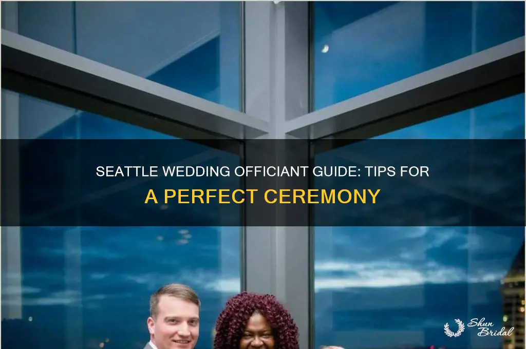 how to officiate a wedding seattle