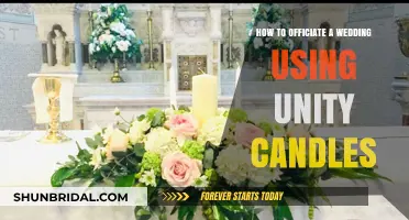 Unity Candles: A Step-by-Step Guide to Officiating a Wedding