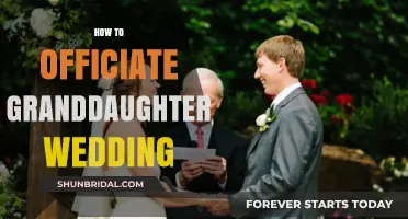 Officiating Your Granddaughter's Wedding: A Step-by-Step Guide for Grandparents