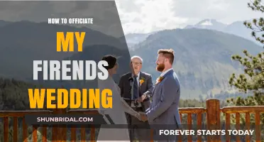 How to Officiate Your Friend's Wedding: A Step-by-Step Guide