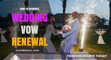 Renewing Love: A Guide to Officiating Wedding Vow Renewals