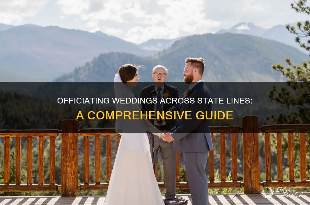 how to officiate weddings in other states