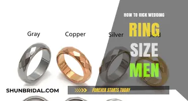 Choosing the Perfect Wedding Ring Size for Men