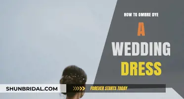 Ombré Wedding Dress: DIY Guide to Dip-Dye Your Gown