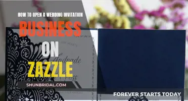 Launching a Wedding Invitation Business on Zazzle