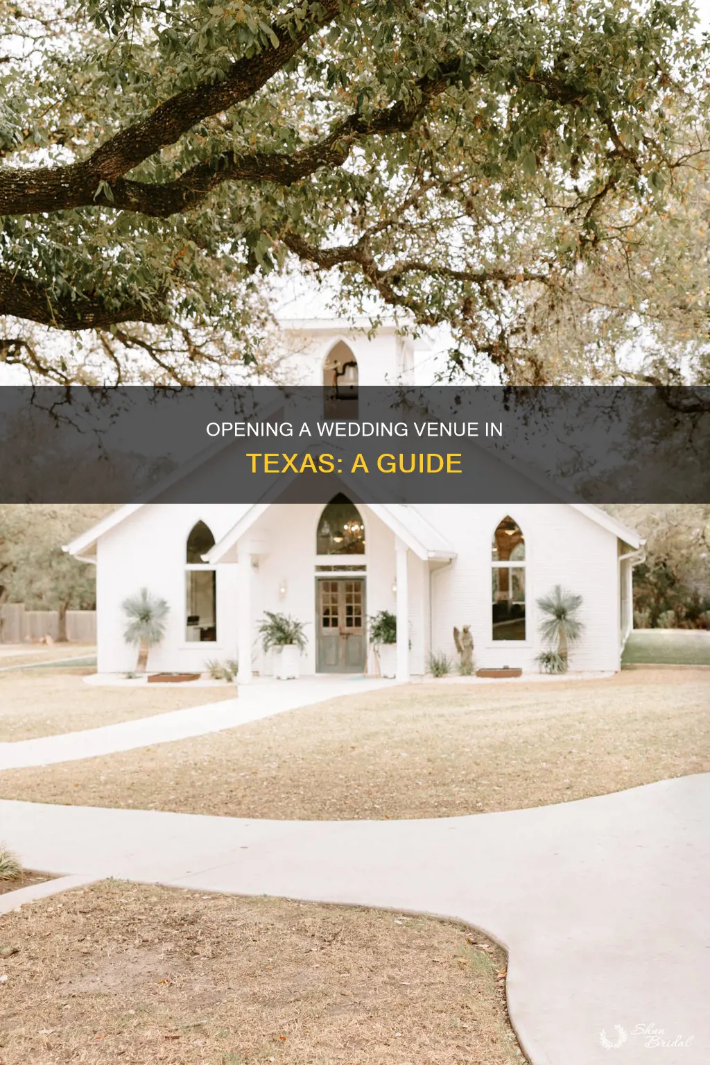 how to open a wedding venue in Texas