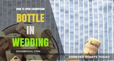 Pop the Cork: A Wedding Guide to Opening Champagne Bottles