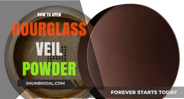 Mastering the Art of Opening Hourglass Veil Powder Effortlessly