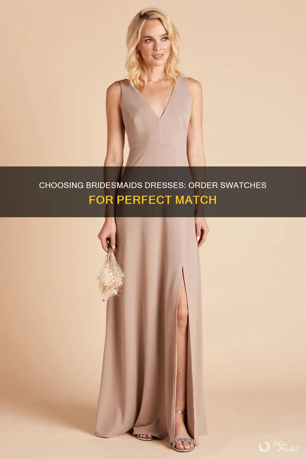 how to order a swatch for bridesmaids dresses