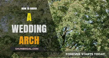 Elegant Wedding Arch Guide: Tips for Choosing and Ordering Yours