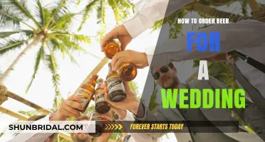 Cheers to Love: A Guide to Ordering Wedding Beer Perfectly