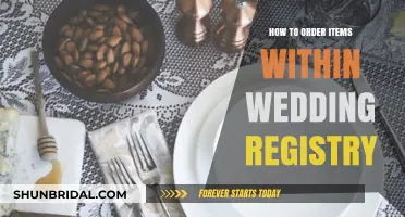 Creating a Wedding Registry: Prioritizing Your Wish List