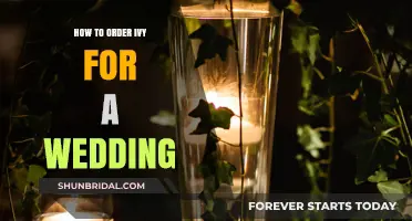 Elegant Ivy Wedding Decor: A Step-by-Step Ordering Guide