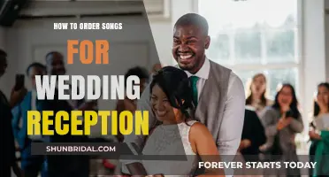 Planning the Perfect Wedding Reception Song List