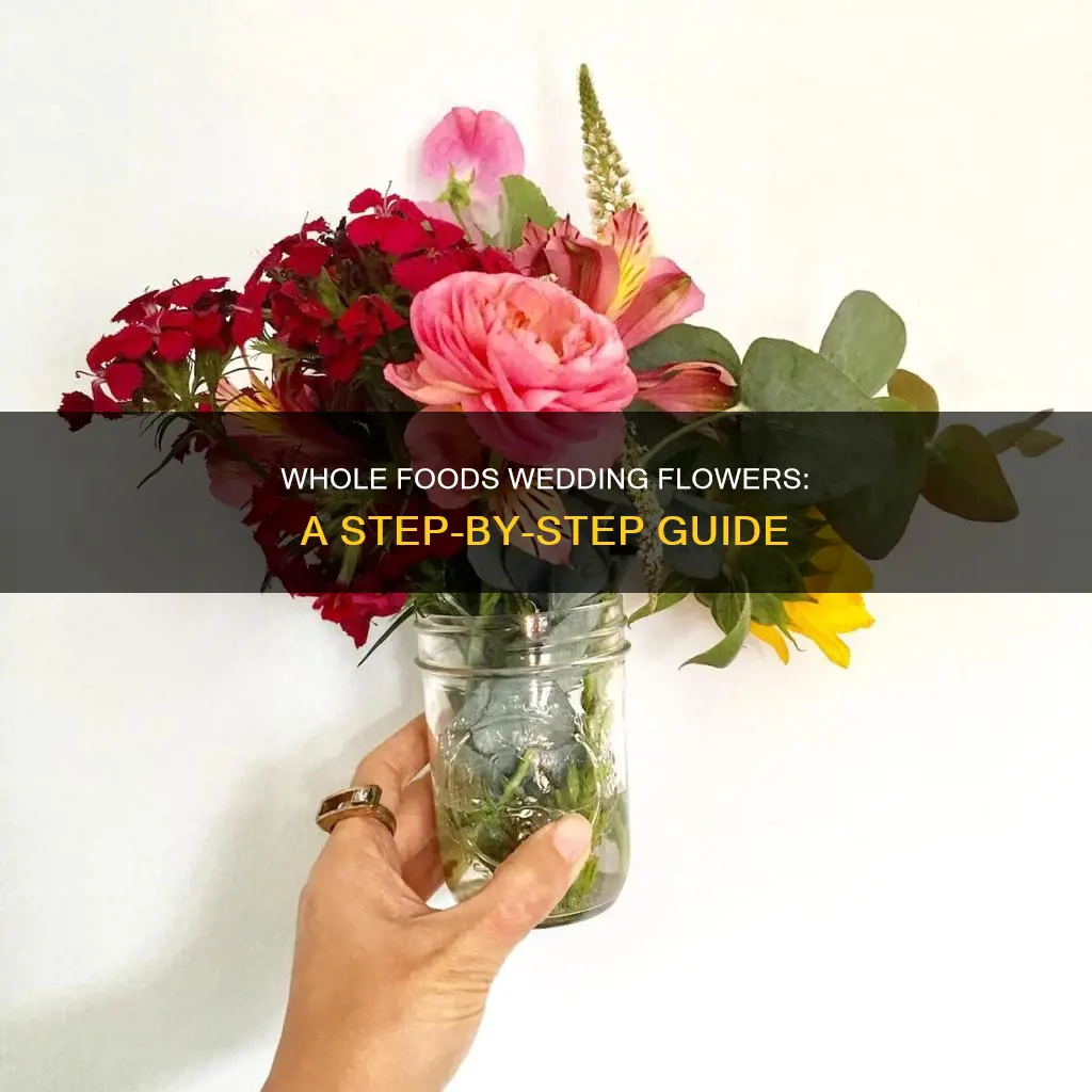 how to order wedding flowers from whole foods