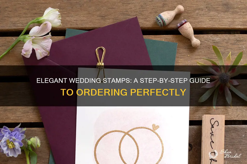 how to order wedding stamps
