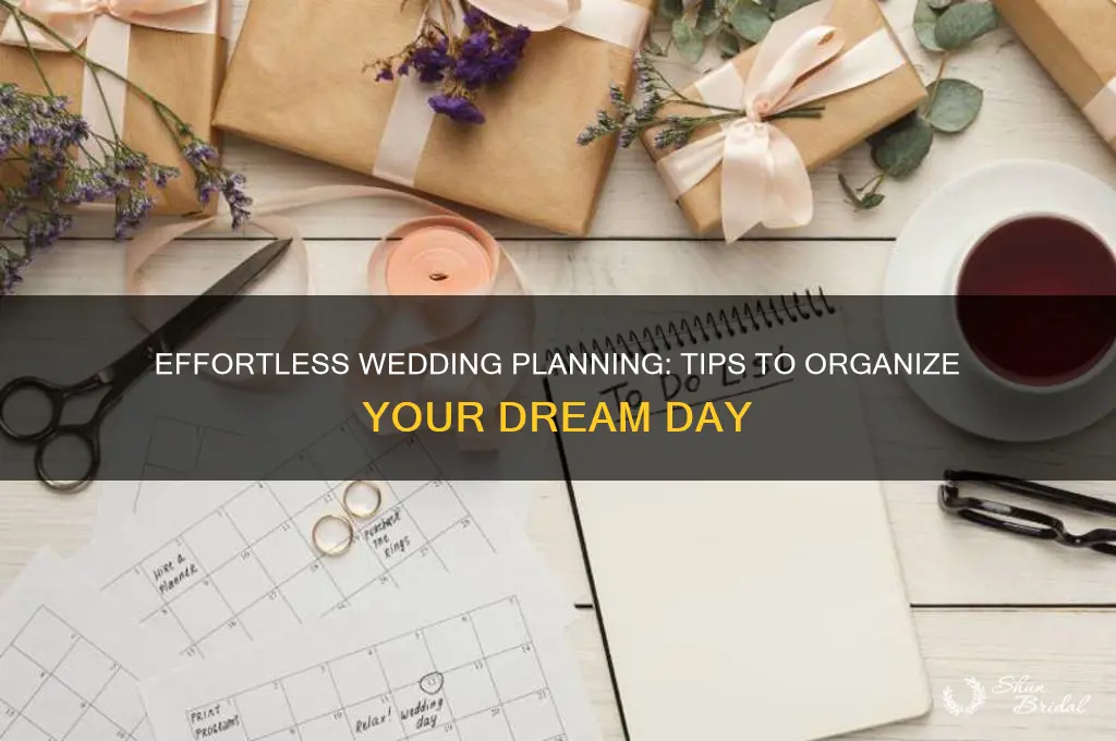 how to organige the wedding
