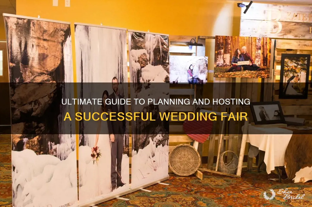how to organise a wedding fair