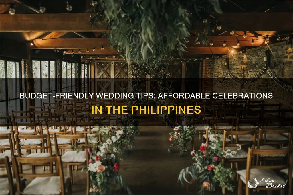 how to organize a cheap wedding in the philippines