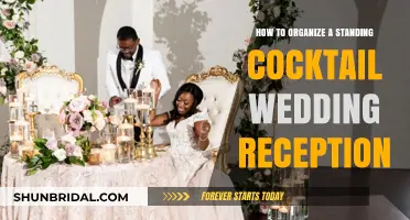 Cocktail Wedding Reception: Standing, Sipping, and Snacking
