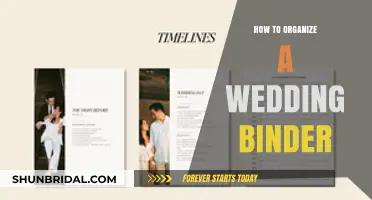 Organize Your Dream Wedding: A Step-by-Step Binder Guide