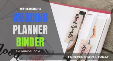 Wedding Planner Binder: Organize Your Dream Day