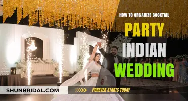 Organizing a Vibrant Indian Wedding Cocktail Party: Tips and Ideas