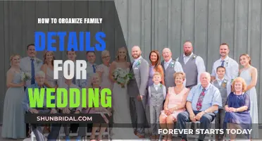 Organizing Family Details for Your Wedding: A Stress-Free Guide