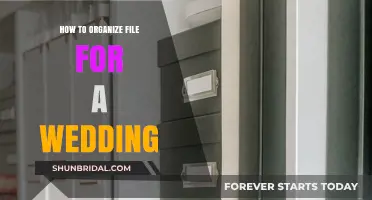 Efficient Wedding File Organization: Tips for Stress-Free Planning and Preparation