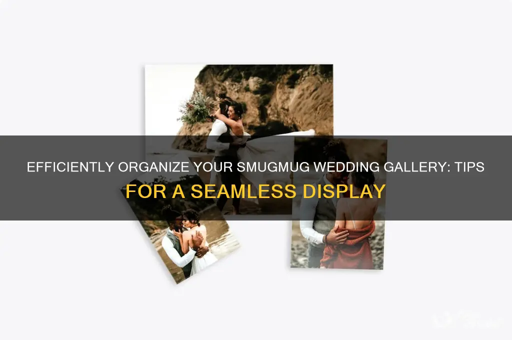 how to organize smugmug wedding gallery