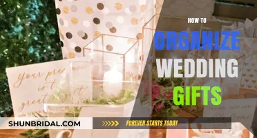 Efficiently Organizing Wedding Gifts: Tips for a Stress-Free Thank You Process