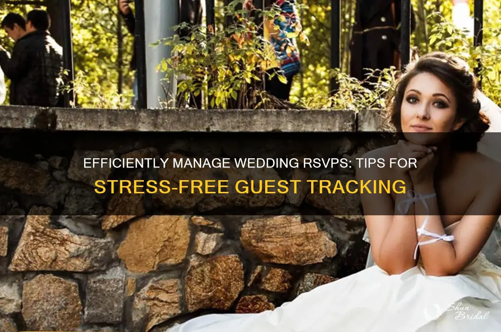 how to organize wedding rsvps